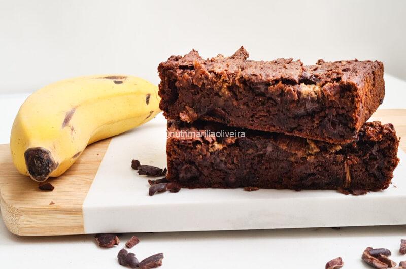 Receita: Brownie de banana