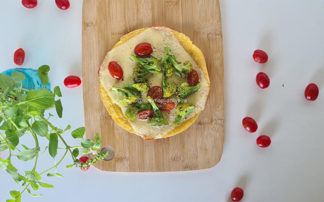 Receita: Pizza de Omelete