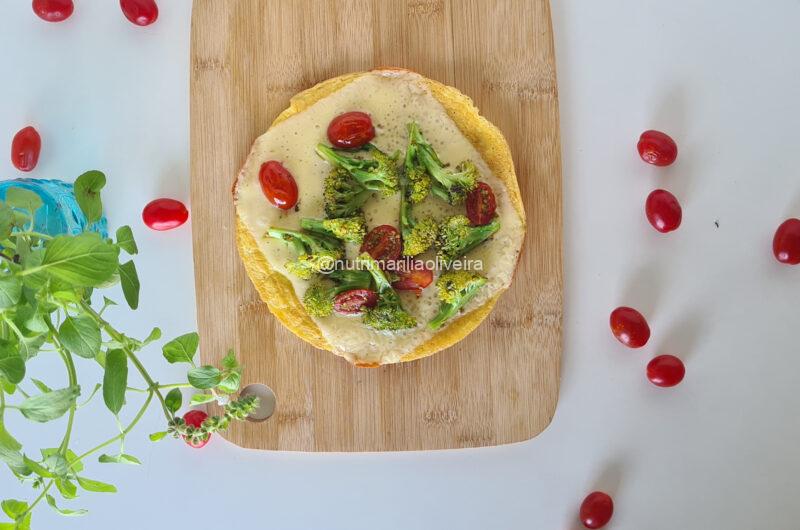 Receita: Pizza de Omelete